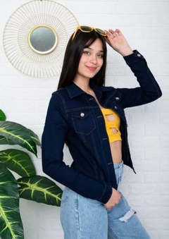 Campera De Jean Mujer Premium Talle 2 A 5 Exclusiva (475) - BAKMOR