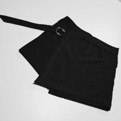 Short Pollera Pantalon Corto Bengalina Mujer Mini Sastrera (319) - tienda online