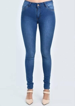 Pantalon Jean Mujer Elastizado Tiro Alto Calidad Premium (27) en internet