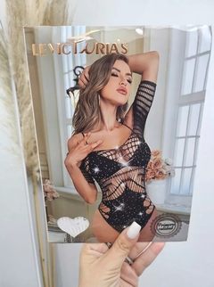 Vestido Importado Strass Elastizado Brillos Mujer (247) en internet