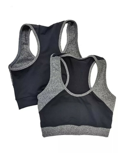 Top Corpiño Deportivo Algodon Con Lycra Mujer Entrenamiento (73)