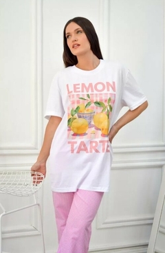Remera Remeron Oversize Estampado Limon Mujer Premium (504) - tienda online