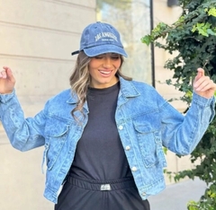 Campera Jean Mujer Cargo Premium Oversize (562) - tienda online