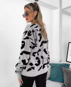 Saquito Bremmer Cardigan Mujer Hilo Estampado Premium (602) - tienda online