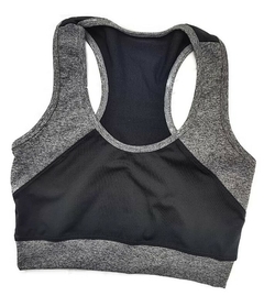 Top Corpiño Deportivo Algodon Con Lycra Mujer Entrenamiento (73) - BAKMOR