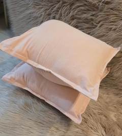 Pack X2 Almohadones Tussor Relleno Vellon Siliconado Premium (579) - comprar online