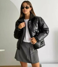 Campera Puffer Engomada Premium Camperon Mujer Abrigo (231) - comprar online
