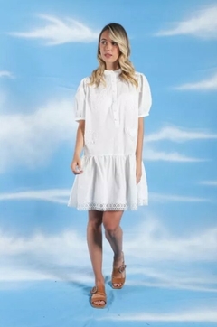 Imagen de Vestido Largo Importado Brodery Mujer Bordado (536)