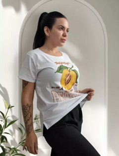 Remera Algodon Estampada Premium Mujer Entallada (600) - comprar online