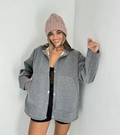 Campera Abrigo Paño Oversize Camperon Mujer Premium Bakmor (377) - tienda online