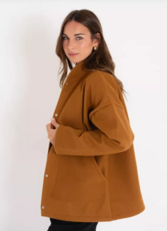 Campera Abrigo Paño Oversize Camperon Mujer Premium Bakmor (377) en internet