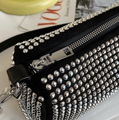 Mini Bag Strass Importado Bolso Cartera Brillos Correa Dama (224) - comprar online
