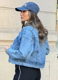 Campera Jean Mujer Cargo Premium Oversize (562) - BAKMOR