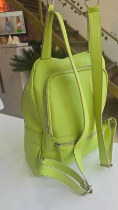 Mochila Antirobo Mujer Albanese Verde Tendencia Premium (580) en internet