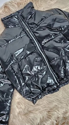Campera Dama Puffer Charol Inflada Guata Premium Impermeable (378) - comprar online