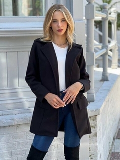 Tapado Saco Abrigo Paño Invierno Mujer Campera (416) - BAKMOR