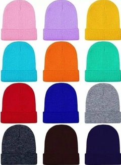 Gorro De Lana Liso Rocky Hilo Calidad Varios Colores Unisex (208) - comprar online