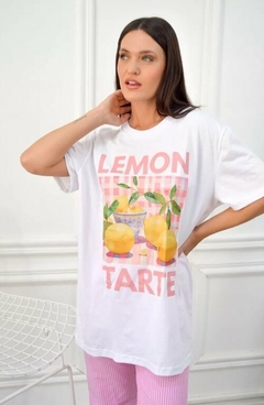 Remera Remeron Oversize Estampado Limon Mujer Premium (504) - comprar online