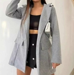 Tapado Saco Abrigo Paño Invierno Mujer Campera (416)
