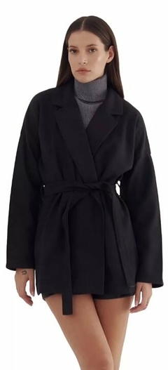 Tapado Mediano Paño Premium Mujer Sobretodo Abrigo Trench (386) - tienda online
