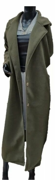 Tapado Largo Paño Premium Mujer Sobretodo Abrigo Trench (376) - comprar online