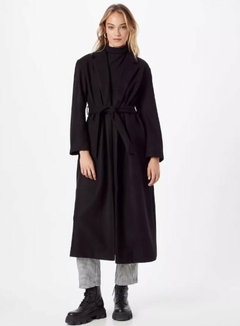 Tapado Largo Paño Premium Mujer Sobretodo Abrigo Trench (376)