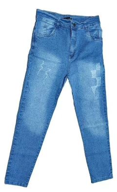 Pantalon Jean Mujer Elastizado Talles Especiales Chupin (28) - BAKMOR