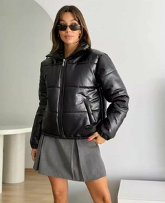 Campera Puffer Engomada Premium Camperon Mujer Abrigo (231) en internet