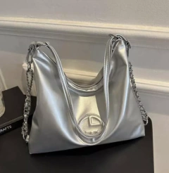 Cartera Importada Detalle De Cadena Mujer Bolso Fiesta (609)