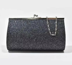 Sobre Cloutch Cartera Mujer Fiesta Noche Glitter Cadenita (271) - BAKMOR