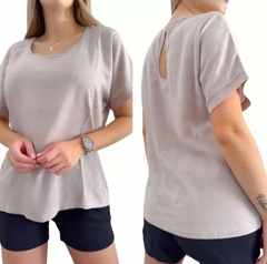 Blusa Lino Remera Amplia Mujer Premium (500) - BAKMOR