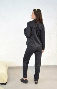 Traje Sastrero Blazer Y Pantalon Vestir Crepe 2 Piezas Mujer (521) - BAKMOR