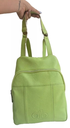 Mochila Antirobo Mujer Albanese Verde Tendencia Premium (580)