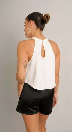 Musculosa Saten Brillos Mujer Corte Americano (463) - comprar online