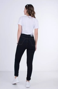 Pantalon Jean Mujer Elastizado Tiro Alto Calidad Premium (27) - tienda online