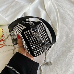 Mini Bag Strass Importado Bolso Cartera Brillos Correa Dama (224) - comprar online