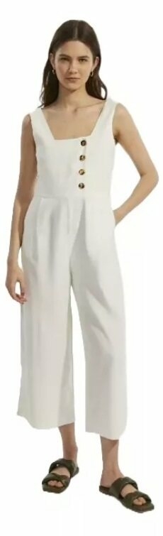 Mono Enterito Largo Enterizos Lino Mujer Linea Premium (461)