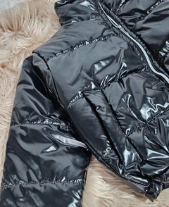 Campera Dama Puffer Charol Inflada Guata Premium Impermeable (378) - BAKMOR