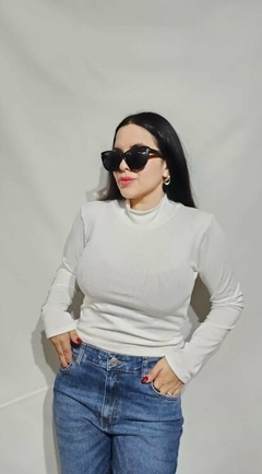 Imagen de Top Media Polera Morley Clasica Dama Manga Larga Vs. Colores (35)