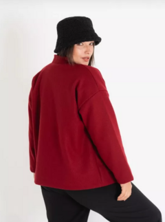 Campera Abrigo Paño Oversize Camperon Mujer Premium Bakmor (377) en internet