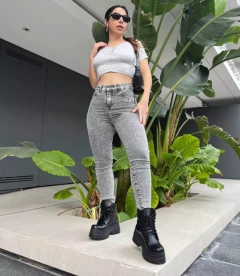 Imagen de Pantalon Jean Chupin Elastizado Mujer 36 A 46 (584)