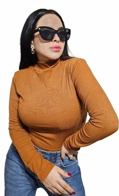 Top Media Polera Morley Clasica Dama Manga Larga Vs. Colores (35)