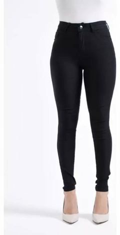 Pantalon Bengalina Chupin Elastizado Mujer Tiro Alto (506) - BAKMOR