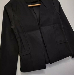 Blazer Bengalina Mujer Corto Entallado Dama Slim Fit Saco (205) - tienda online