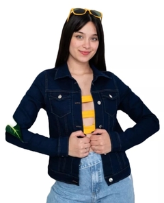 Campera De Jean Mujer Premium Talle 2 A 5 Exclusiva (475)