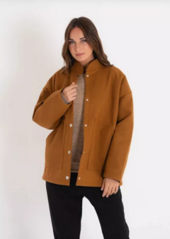 Campera Abrigo Paño Oversize Camperon Mujer Premium Bakmor (377) - tienda online