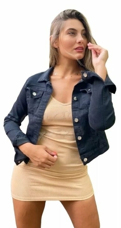 Campera De Jean Mujer Premium Talle 2 A 5 Exclusiva (475)