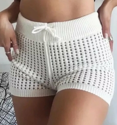 Short Mujer Hilo Calado Playero Verano Calidad Premium (495) - comprar online