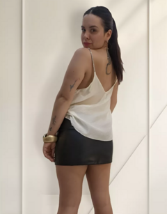 Musculosa Fiesta Bretel Strass Mujer Elegante (593) - comprar online