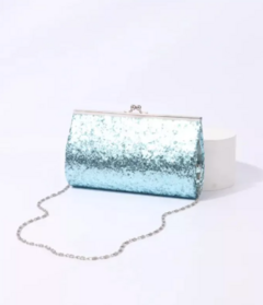 Sobre Cloutch Cartera Mujer Fiesta Noche Glitter Cadenita (271) en internet